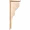 Ekena Millwork Monterey Smooth Corbel w/Backplate, Douglas Fir, 5 1/2"W x 10"D x 26"H COR06X10X26MON01SDF - alternate 2